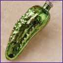 Antique Christmas ornament PICKLE