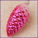 Antique Christmas ornament ICED CONE