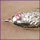 Antique Christmas ornament FISH