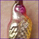 Antique Christmas ornament PARROT