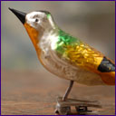 Vintage German Christmas ornament BIRD