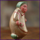 Antique Christmas ornament - HARICOT RAGMAN from Cippolino Tale