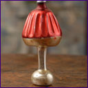 Antique Blown Christmas ornament TABLE LAMP