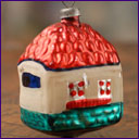 Antique Christmas ornament COUNTRY HOUSE