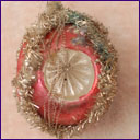 Antique Fancy Glass and Wire German Christmas ornament 