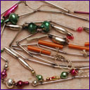 Antique glass decoration for Christmas tree - BEADS (12 feets)