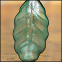 Antique Christmas ornament OAK LEAF