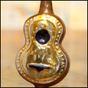 Antique German Christmas ornament GUITAR