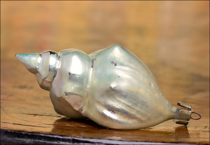 Antique Christmas ornament SHELL