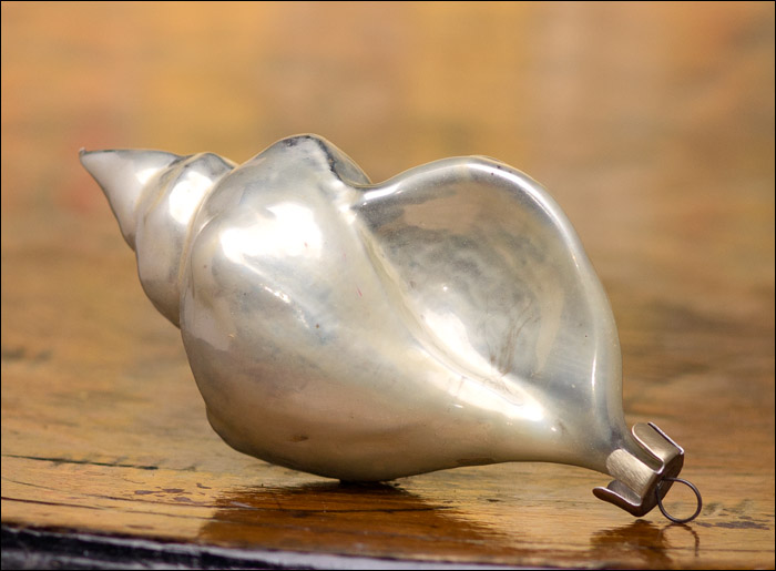 Antique Christmas ornament SHELL