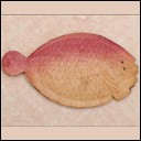 Vintage Dresden Christmas ornament FLOUNDER