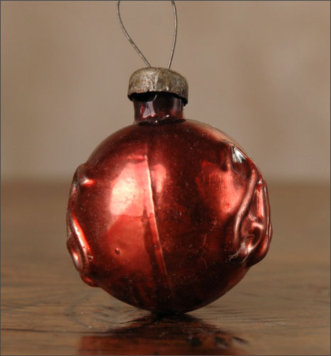 Antique Christmas ornament BALL With LYRE