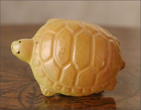 Antique Christmas ornament TURTLE