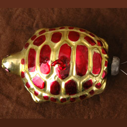 Antique Christmas ornament TURTLE