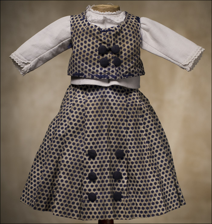 French Original Dotted Dress