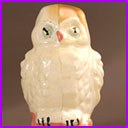 Vintage Christmas ornament OWL