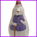Vintage Christmas ornament HEDGEHOG