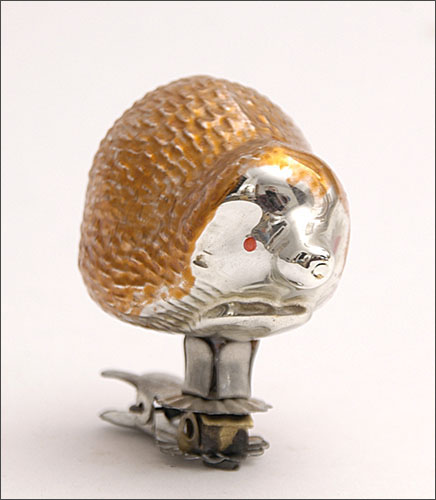 Vintage Christmas ornament HEDGEHOG