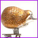 Vintage Christmas ornament HEDGEHOG