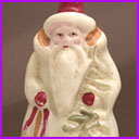 Vintage Christmas ornament SANTA