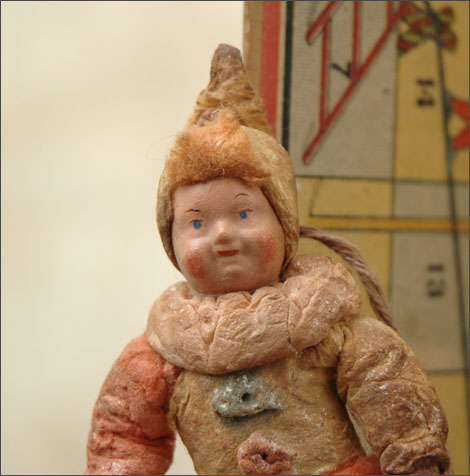 Antique Christmas ornament CLOWN
