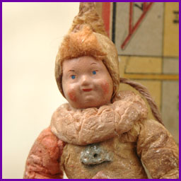 Antique Christmas ornament CLOWN