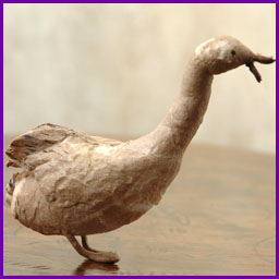 Antique Christmas ornament GOOSE