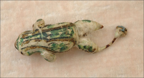 Antique Christmas ornament FROG