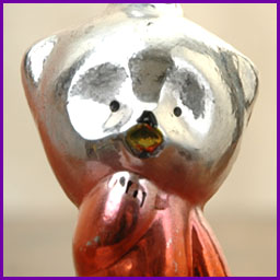 Antique Christmas ornament BEAR