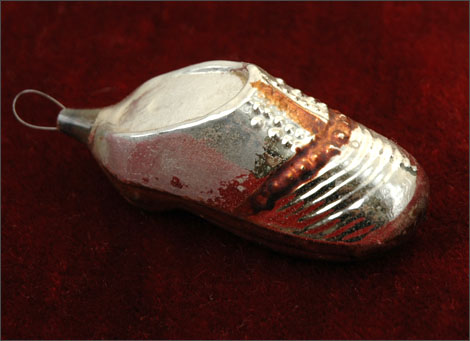 Antique German Christmas ornament SHOE