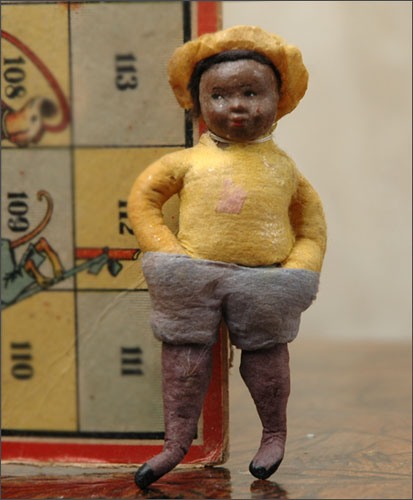 Antique Christmas ornament BLACK BOY