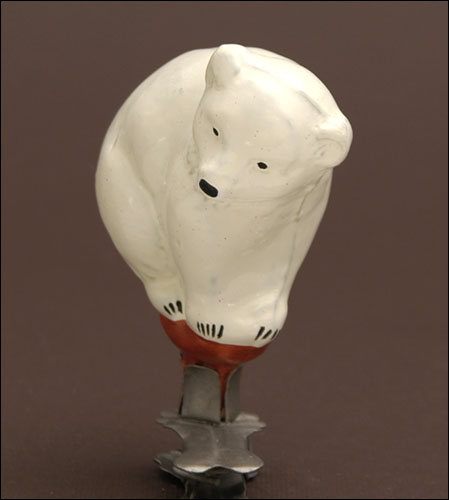 Vintage Christmas ornament POLAR BEAR