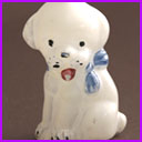 Vintage Christmas ornament PUPPY