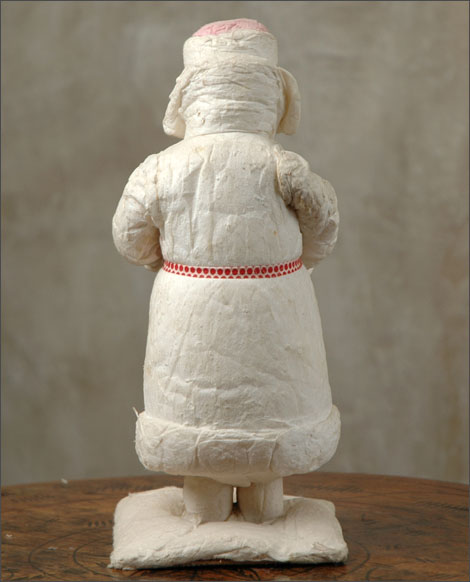 Antique Christmas Santa figure decoration