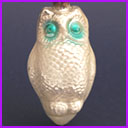 Antique Christmas ornament OWL
