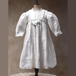 Antique Original French dress fit Large Lumeau DOLL
