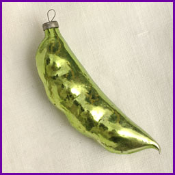 Antique Christmas ornament BEANS