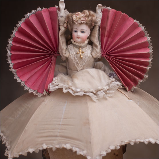 Rare FG Fan-Umbrella doll