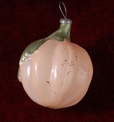Antique Christmas ornament PUMPKIN