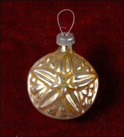 Antique Christmas ornament STAR
