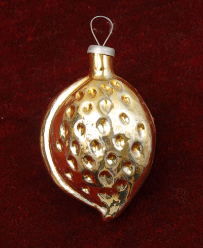 Antique Christmas ornament ALMOND