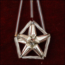 Antique Christmas ornament STAR