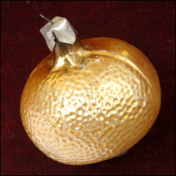 Antique Christmas ornament TANGERINE