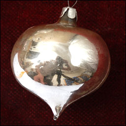 Antique Christmas ornament TURNIP