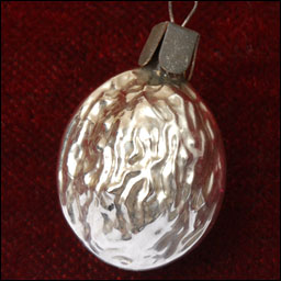 Antique Christmas ornament WALNUT