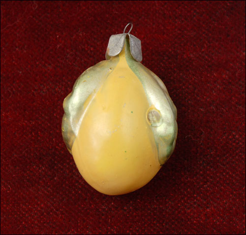 Antique Christmas ornament PLUM