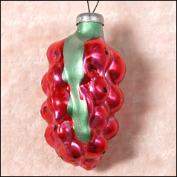 Antique Christmas ornament RED CURRANT