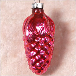Antique Christmas ornament CONE