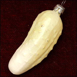 Antique Christmas ornament PICKLE