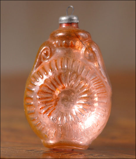 Antique Christmas ornament AMPHORA